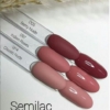 Kép 4/4 - 005 Semilac Uv Hybrid gél lakk Berry Nude 7ml
