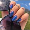 Kép 4/7 - T18 Top no Wipe Sparkling Blue  7ml
