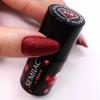 Kép 3/6 - 318 Semilac Uv Hybrid gél lakk Burgundy Red Glitter  7ml