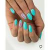 Kép 2/4 - 521 Semilac Uv Hybrid gél lakk Turquoise Blue 7ml