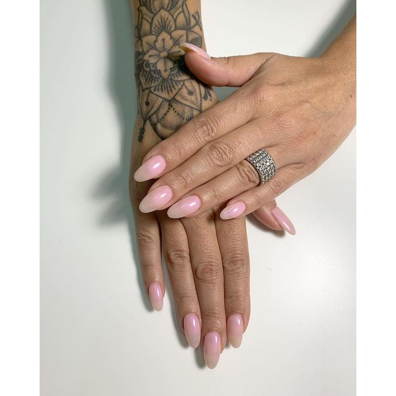 052 Semilac Uv Hybrid gél lakk Pink Opal 7ml