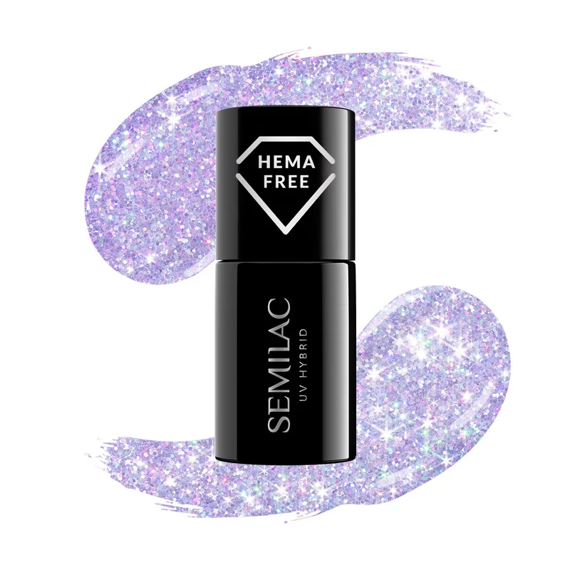 241 Semilac Uv Hybrid gél lakk - Ocean Flower  7ml