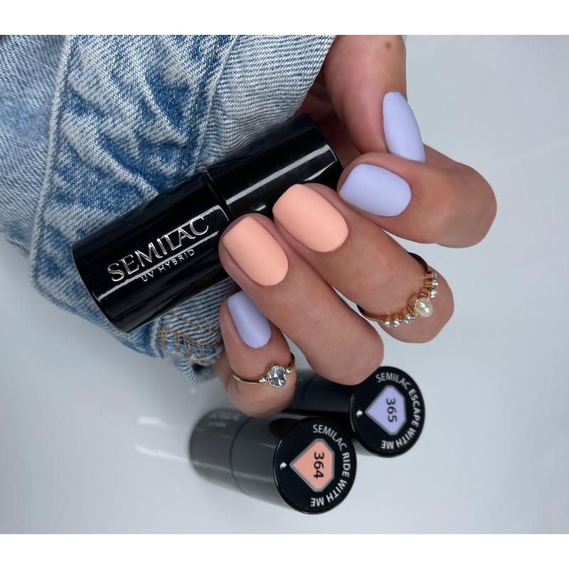 365 Semilac UV Hybrid gél lakk - Escape With Me 7ml