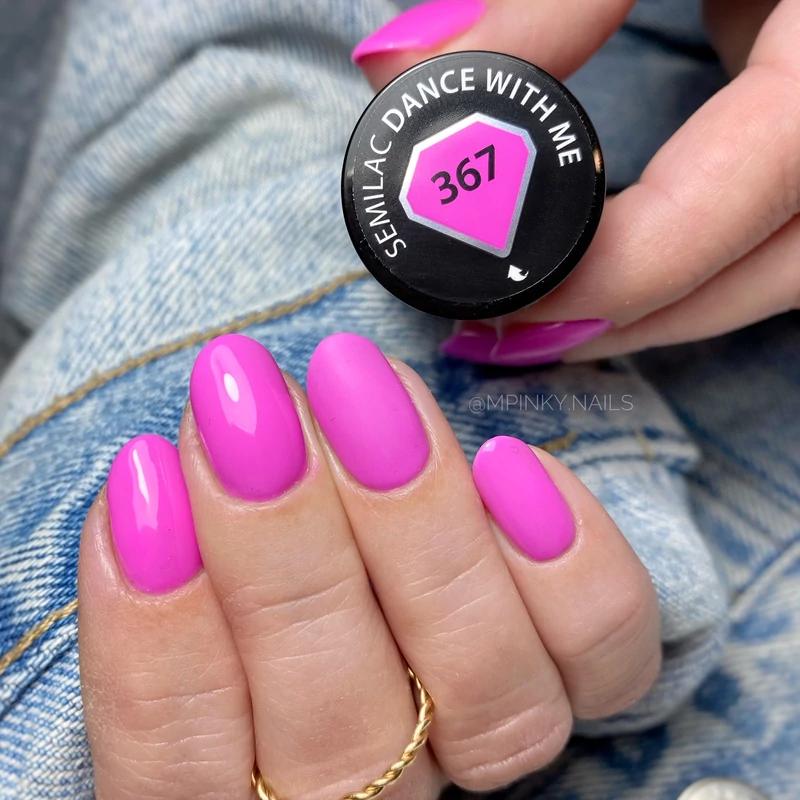 367 Semilac UV Hybrid gél lakk - Dance With Me 7ml