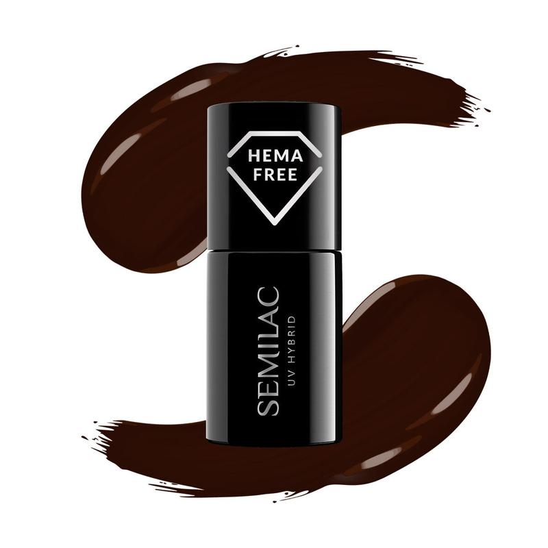 419 Semilac Uv Hybrid gél lakk - Wooden Brown 7 ml