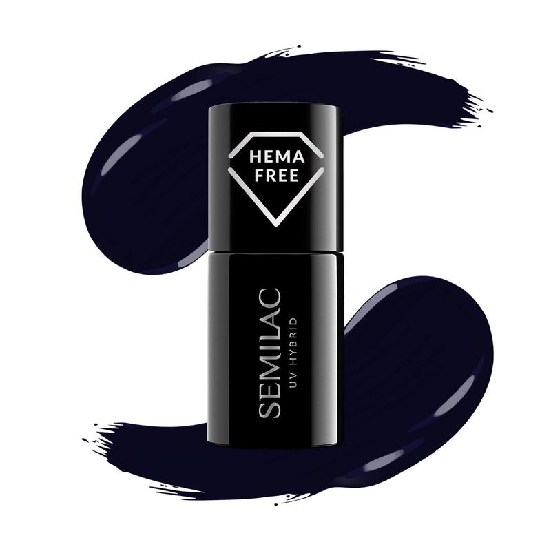 420 Semilac Uv Hybrid gél lakk - Safari Night Blue 7 ml