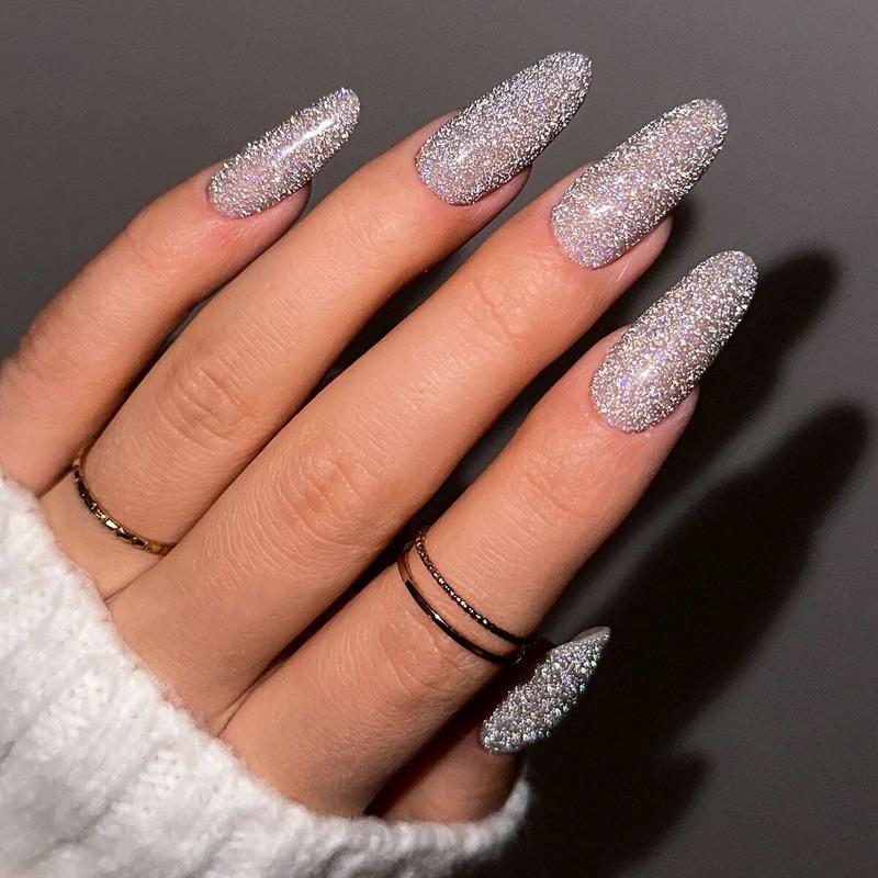461 Semilac Uv Hybrid gél lakk - Hollywood Silver  7ml