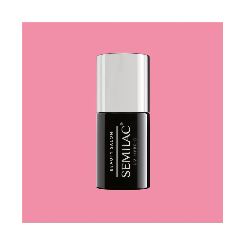 907 Semilac Uv Hybrid gél lakk - Coral Pink  7ml