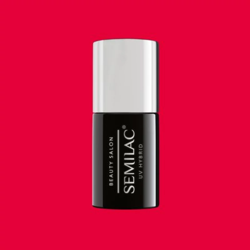 910 Semilac Uv Hybrid gél lakk - Only Red  7ml