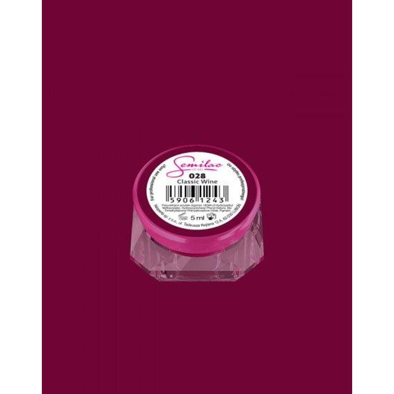 028 Színes Uv Zselé Classic Wine 5ml