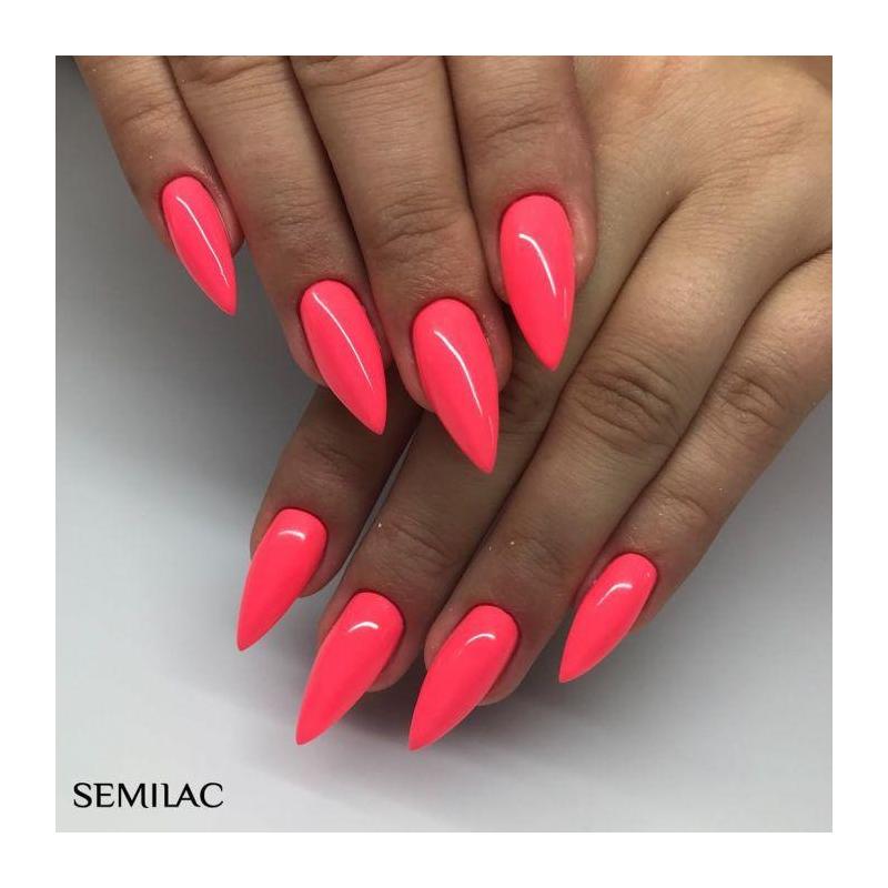 033 Semilac Uv Hybrid gél lakk Pink Doll 7ml