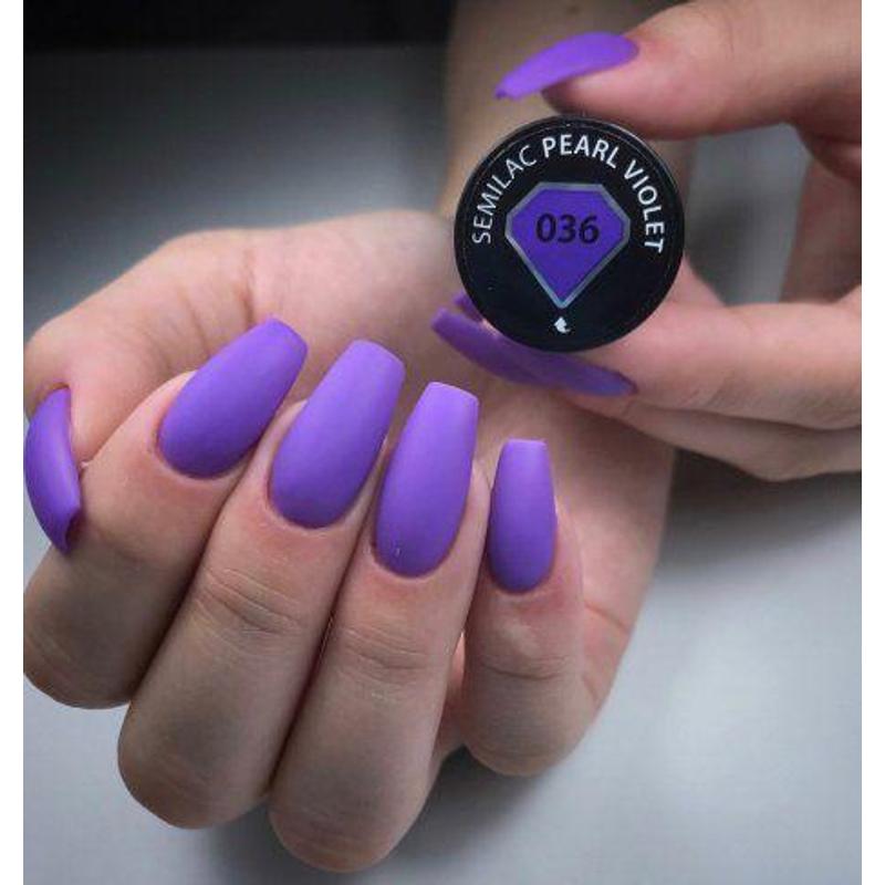 036 Színes Uv Zselé Pearl Violet 5ml