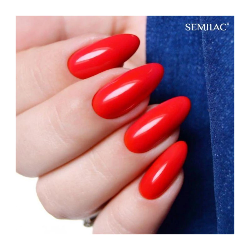 039 Semilac Uv Hybrid gél lakk Sexy Red 7ml