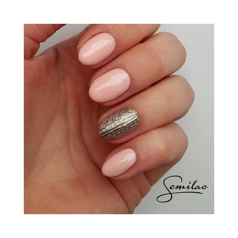 054 Színes Uv Zselé Semilac Pale Peach Glow 5ml