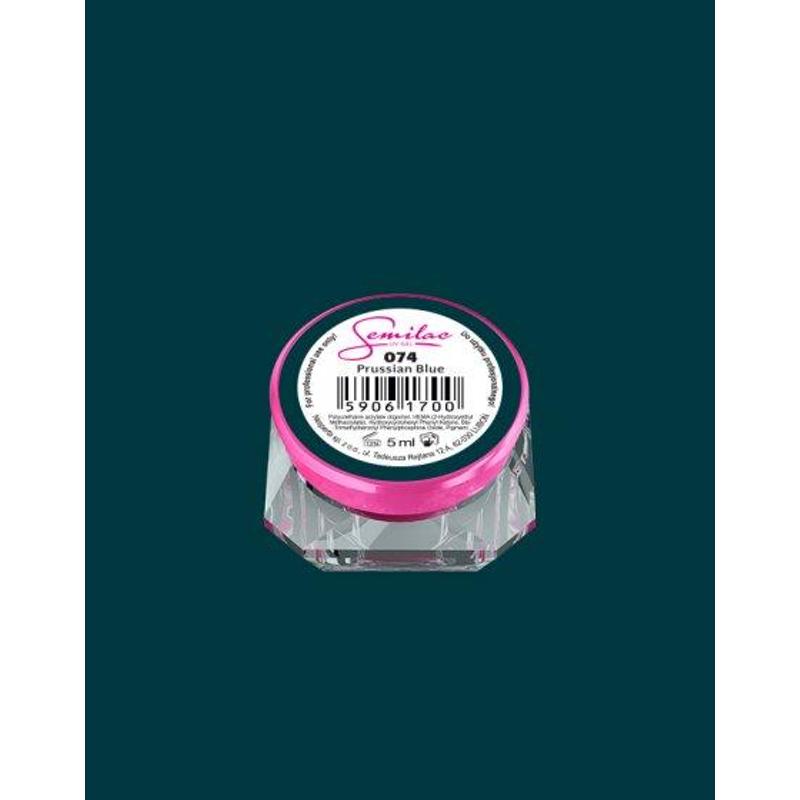 074 Színes Uv Zselé Prussian Blue 5ml