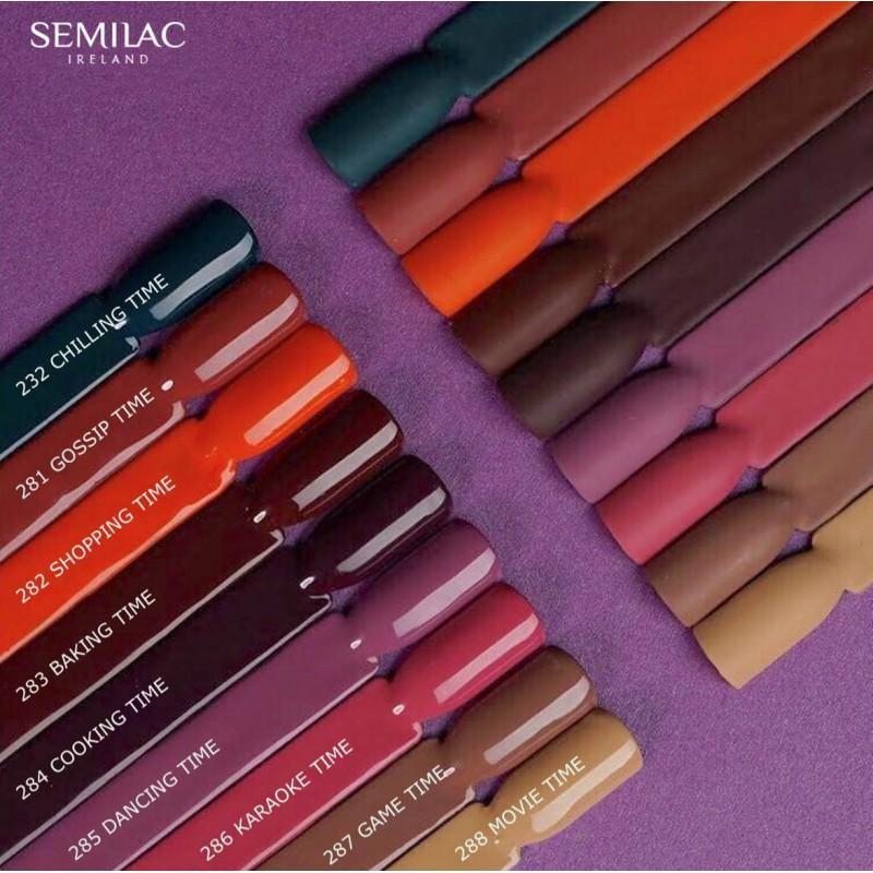 288 Semilac Uv Hybrid gél lakk Lets Meet - Movie Time 7ml