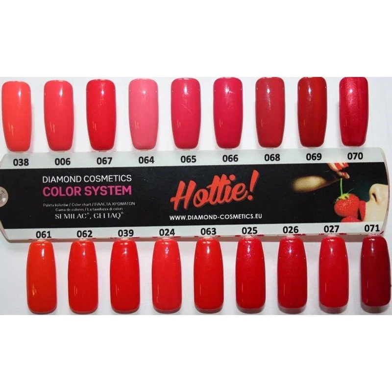 039 Semilac Uv Hybrid gél lakk Sexy Red 7ml