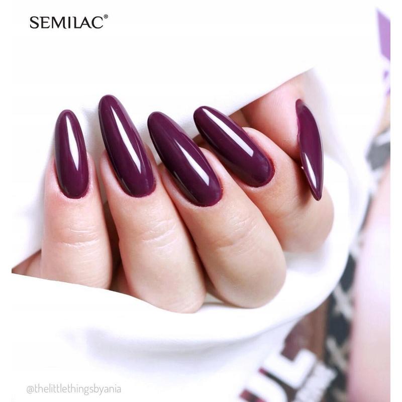 083 Színes UV Zselé Semilac Burgundy Wine 5ml