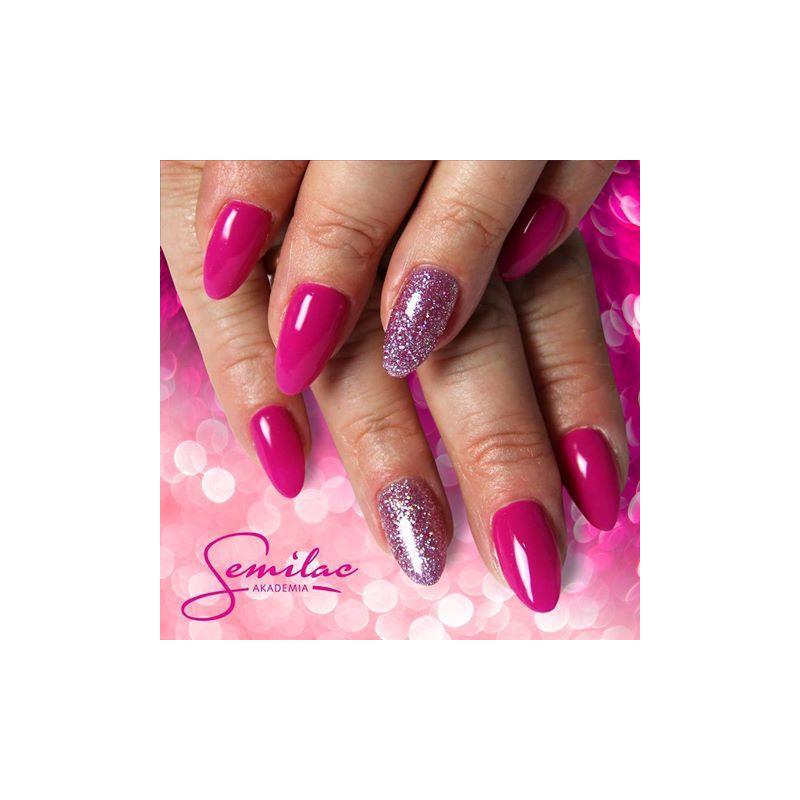 109 Semilac Uv Hybrid gél lakk Miss Of The World 7ml