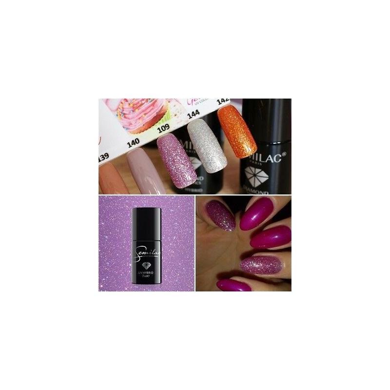109 Semilac Uv Hybrid gél lakk Miss Of The World 7ml