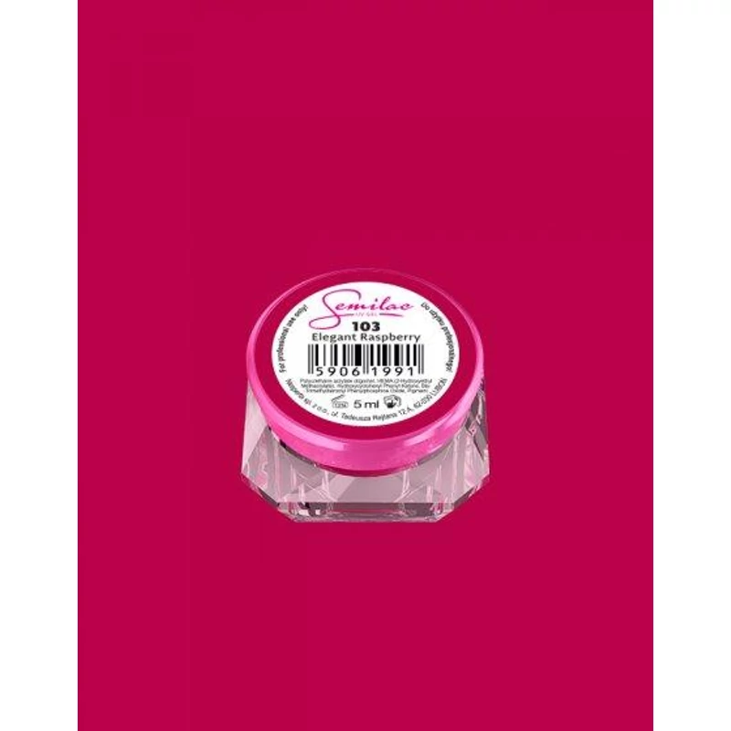 103 Színes Uv Zselé Semilac Elegant Raspberry 5ml