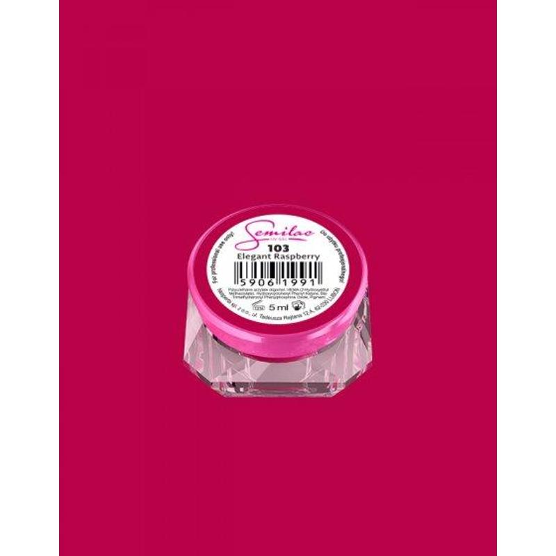103 Színes Uv Zselé Semilac Elegant Raspberry 5ml