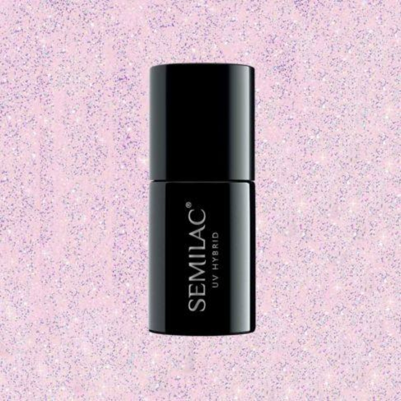 806 Semilac Extend 5in1 - Glitter Delicate Pink  7ml