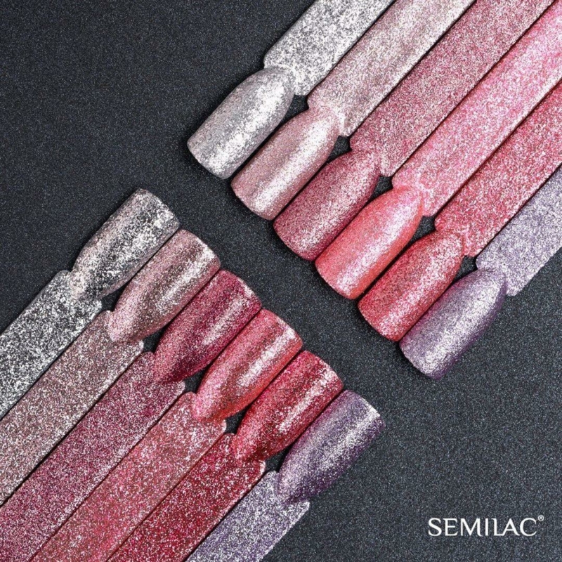 294 Semilac Uv Hybrid gél lakk - Rose Pink Shimmer 7ml
