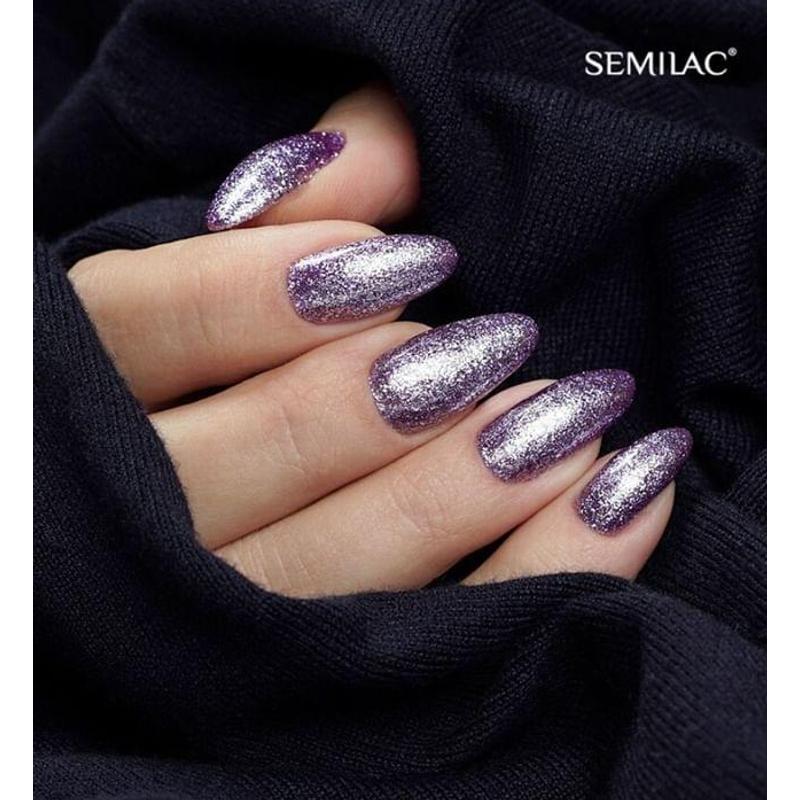 297 Semily Uv Hybrid gél lakk - Violet Shimmer 7ml