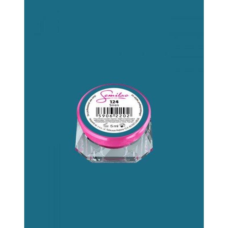 124 Színes Uv Zselé Semilac Siren 5ml