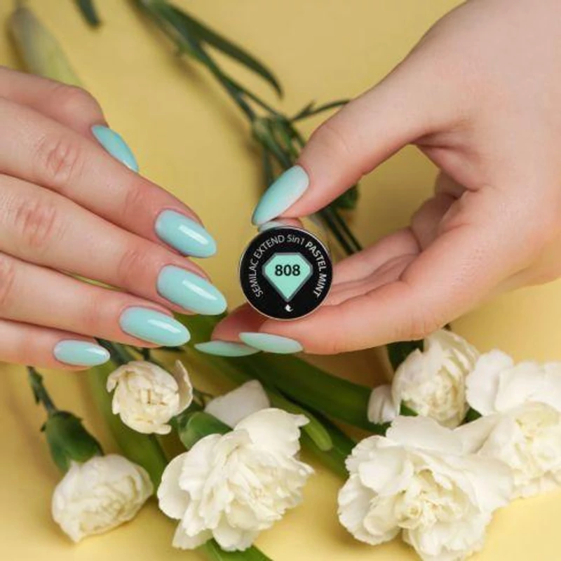 808 Semilac Extend 5in1 - Pastel Mint  7ml