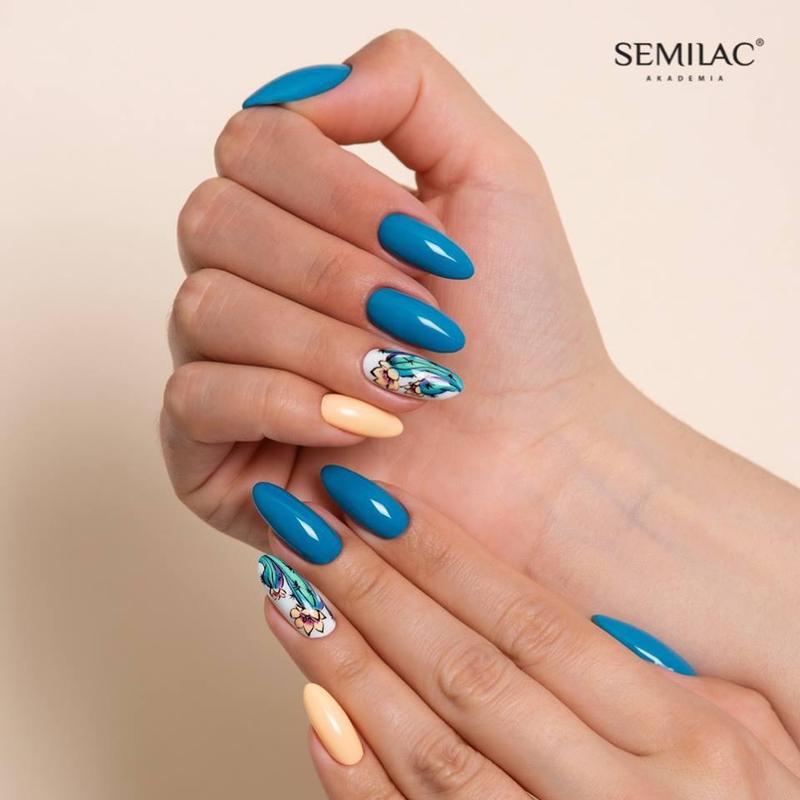 124 Semilac Uv Hybrid gél lakk Siren 7ml