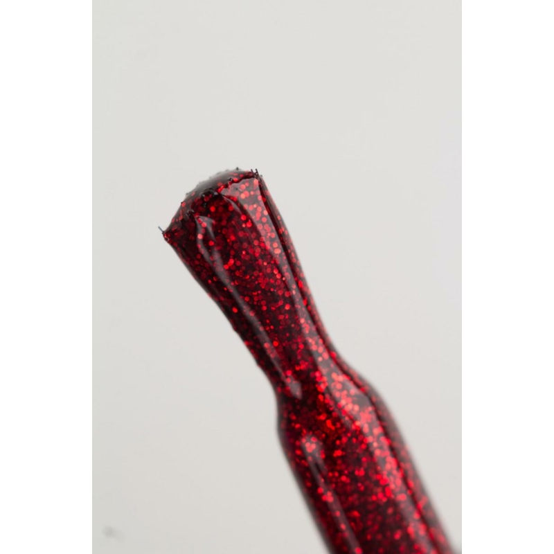 318 Semilac Uv Hybrid gél lakk Burgundy Red Glitter  7ml