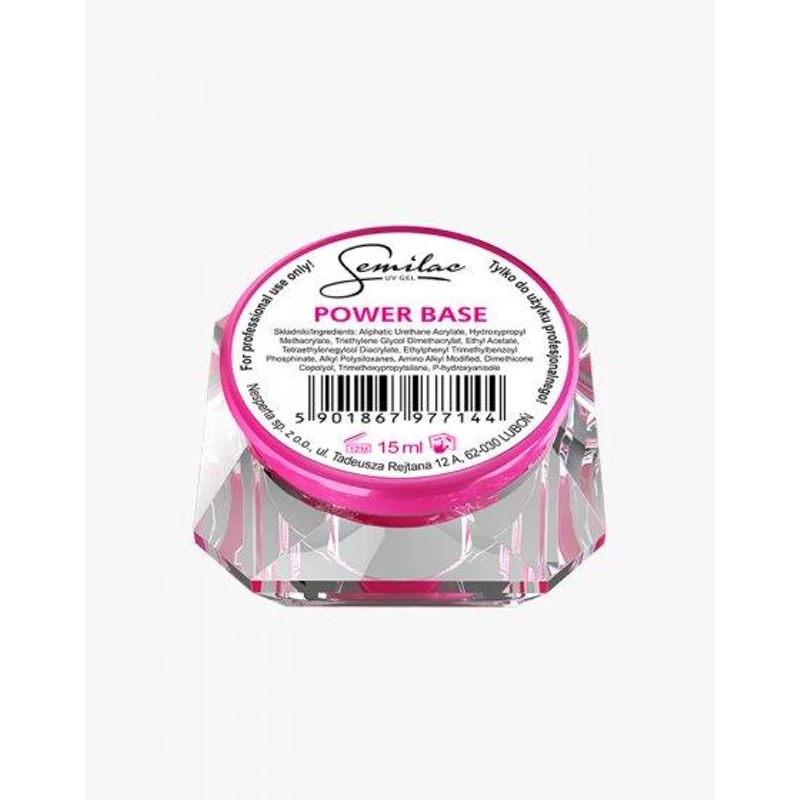 Semilac Uv Alapozó Zselé Power Base 15ml