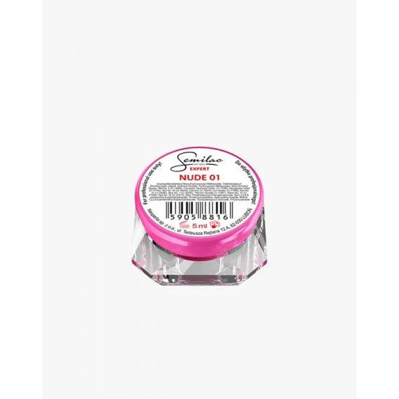 Semilac Uv Építő Zselé Expert Nude 1 5ml