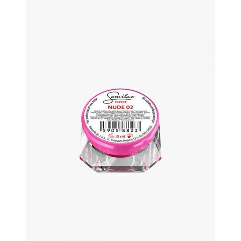 Semilac Uv Építő Zselé Expert Nude 2 5ml