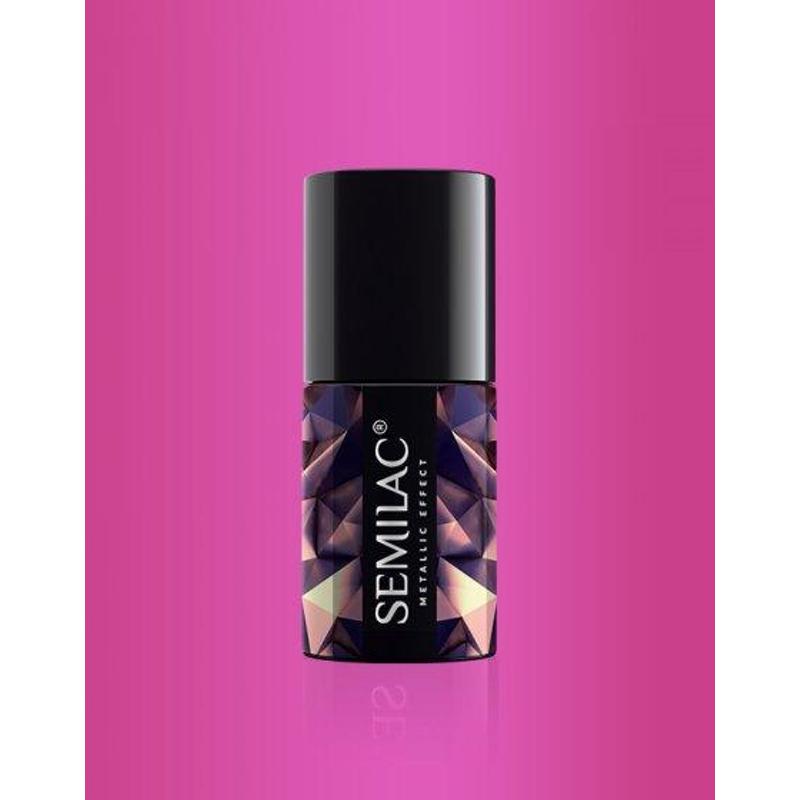 247 Semilac Metallic Effect Pink