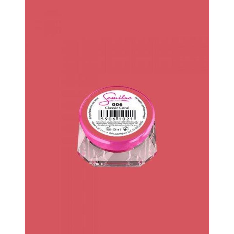 006 Színes Uv Zselé Classic Coral 5ml