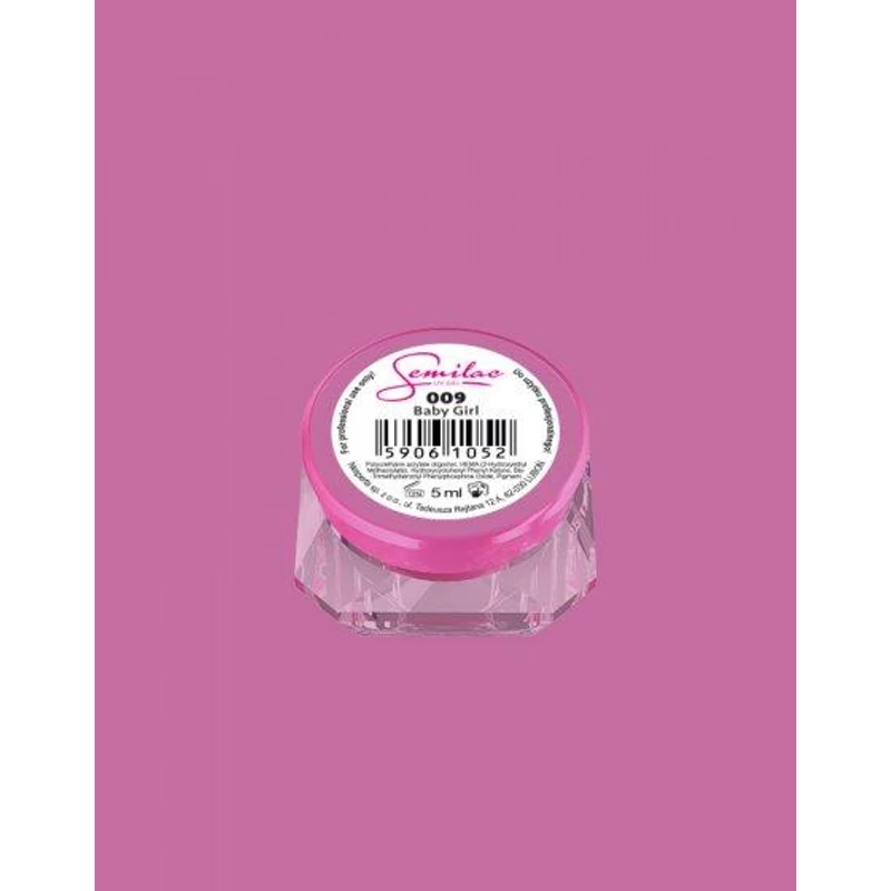 009 Színes Uv Zselé Baby Girl 5ml