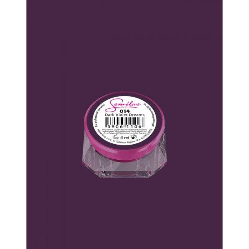 014 Színes Uv Zselé Dark Violet Dreams 5ml