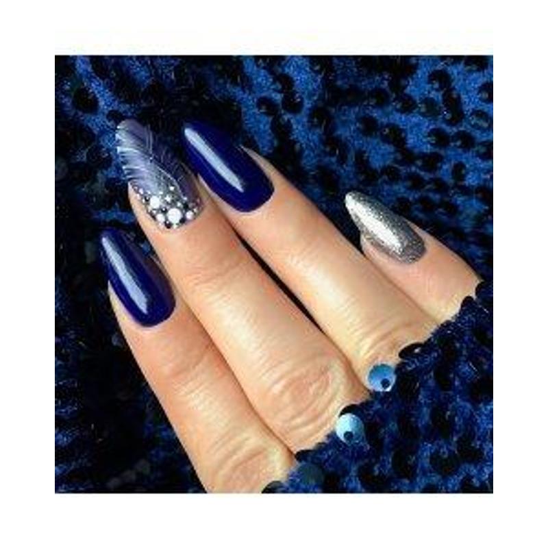 088 Semilac Uv Hybrid gél lakk Blue Ink 7ml